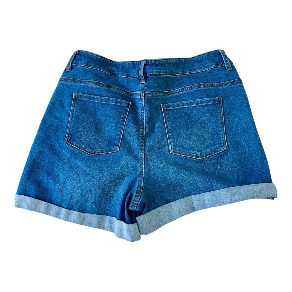 Time and Tru Blue Jean Shorts GUC - Picture 2 of 6